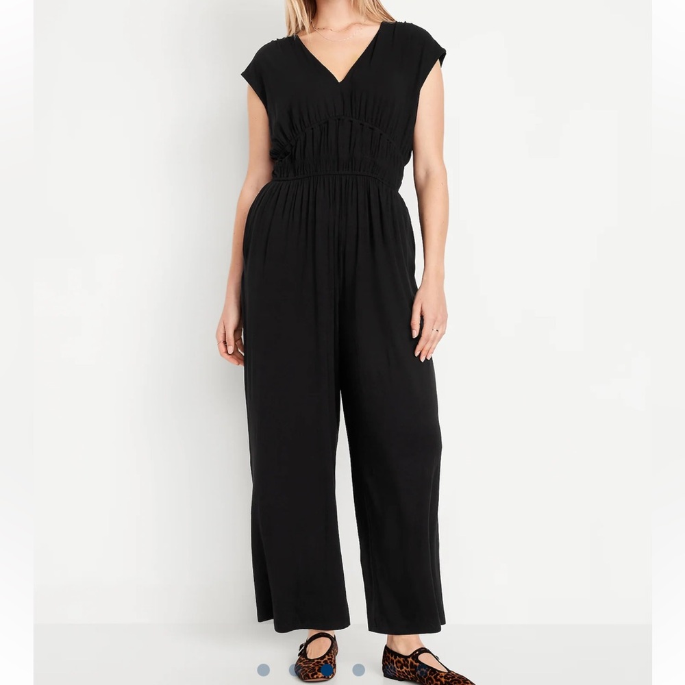 Old‎ Navy Waist Defined Wide Leg Jumpsuit